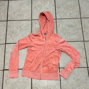 Vintage Juicy Salmon Pink Track Jacket